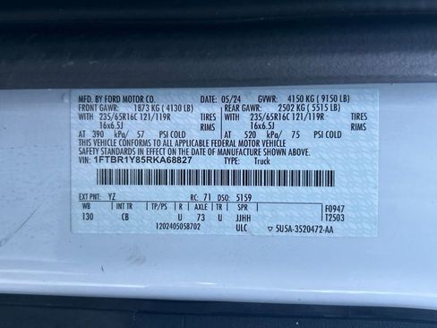 Used 2024 Ford Transit 250 Low Roof w/ Exterior Upgrade Package image 24