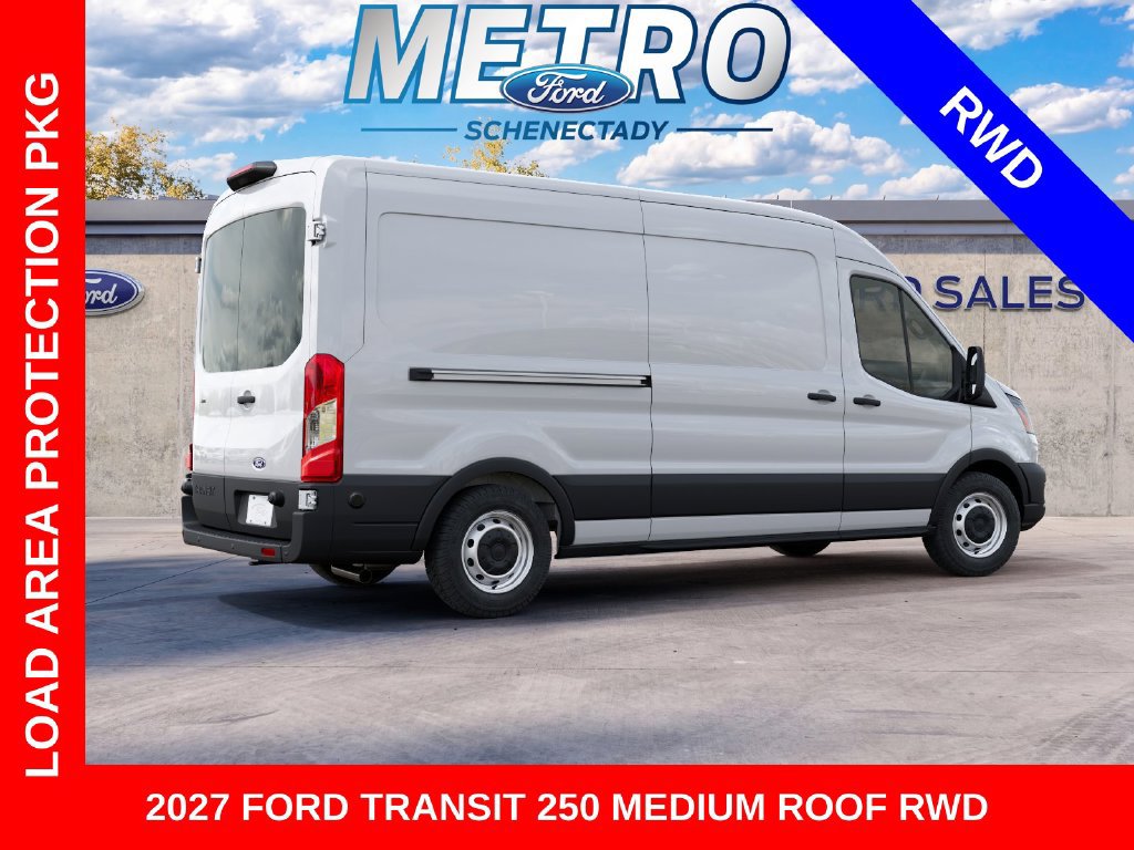 New 2027 Ford Transit 250 148 Medium Roof w/ Load Area Protection Package RWD image 6