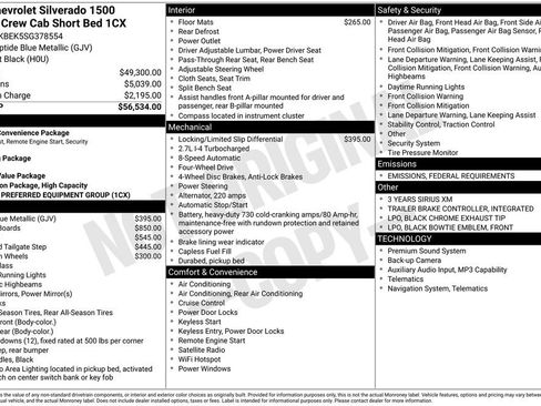 New 2025 Chevrolet Silverado 1500 Custom image 9