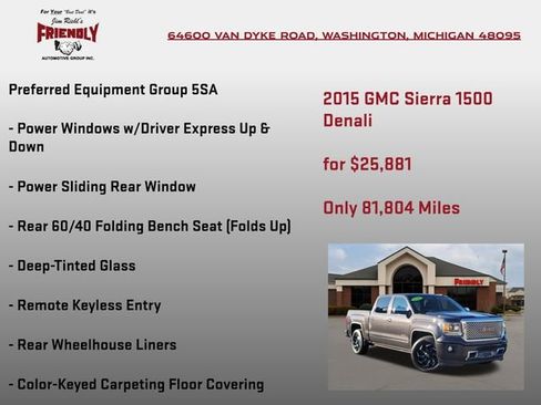 Used 2015 GMC Sierra 1500 Denali image 5