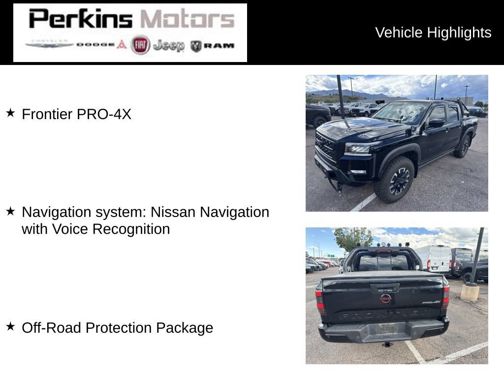 Used 2022 Nissan Frontier PRO-4X w/ Technology Package AWD/4WD image 5