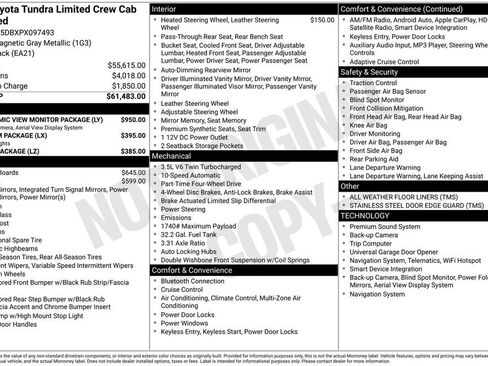 Used 2023 Toyota Tundra Limited image 2