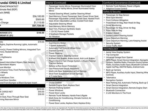 Certified 2023 Hyundai Ioniq 6 Limited w/ Cargo Package AWD/4WD image 27