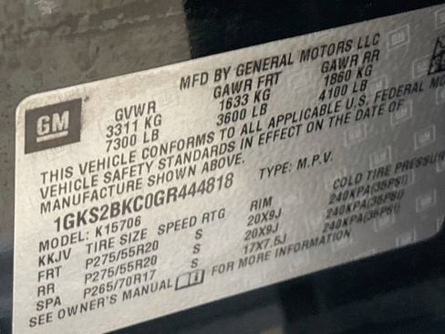 Used 2016 GMC Yukon SLT w/ Open Road Package AWD/4WD image 28