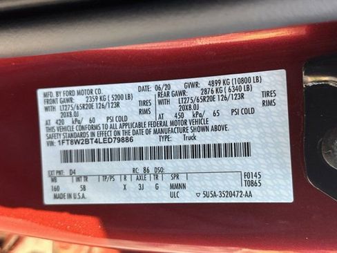 Used 2020 Ford F250 Lariat w/ Lariat Ultimate Package image 33