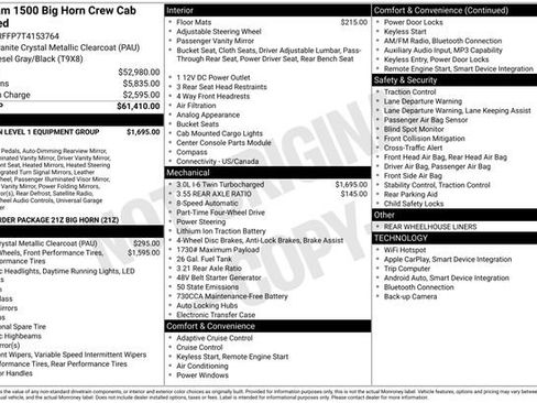 New 2026 RAM 1500 Big Horn image 32