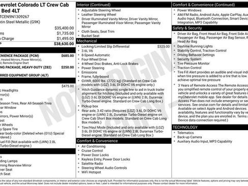 Used 2022 Chevrolet Colorado LT w/ LT Convenience Package image 5