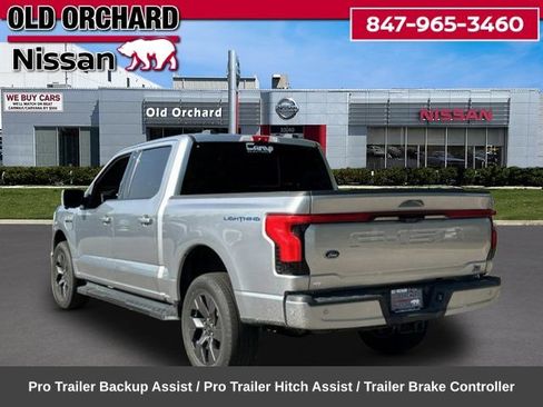 Used 2023 Ford F150 Lightning Lariat w/ Tow Technology Package AWD/4WD image 8