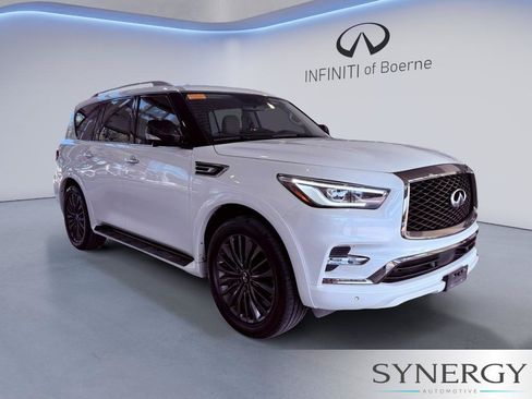 Used 2023 INFINITI QX80 Premium Select w/ All-Season Package RWD image 3