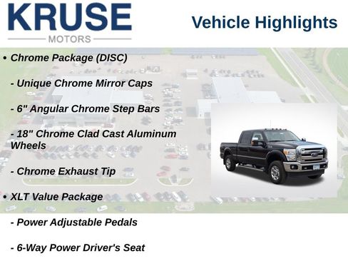 Used 2013 Ford F250 XLT w/ Chrome Pkg AWD/4WD image 10