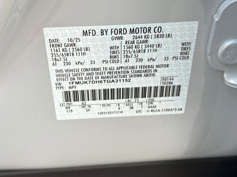 New 2026 Ford Explorer Active image 28