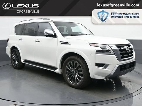 Used 2024 Nissan Armada Platinum w/ Captain's Chairs Package RWD image 1