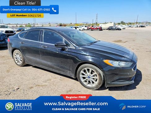Used 2017 Ford Fusion SE w/ Fusion SE Technology Package FWD image 5