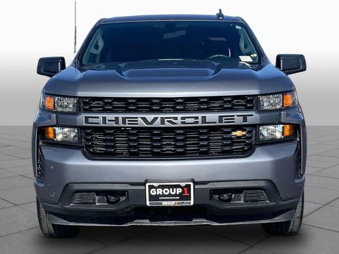 Used 2021 Chevrolet Silverado 1500 Custom w/ LPO, Dark Essentials Package RWD image 4