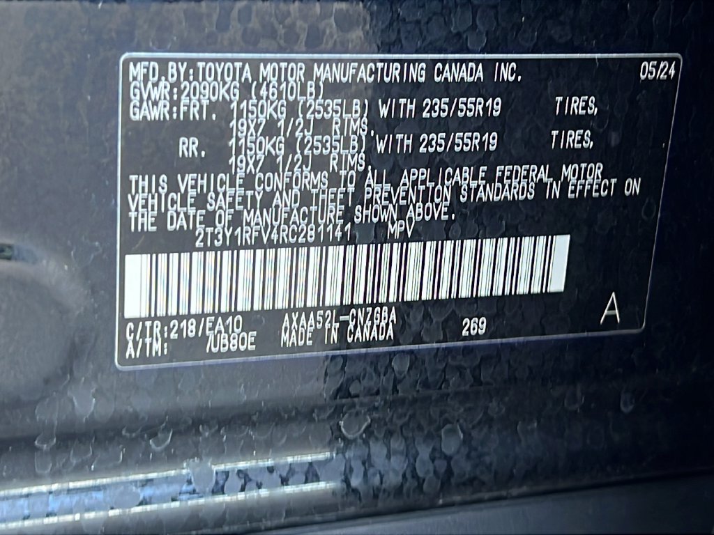 Used 2024 Toyota RAV4 Limited FWD image 24