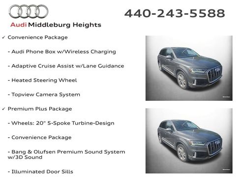 Used 2023 Audi Q7 3.0T Premium Plus w/ Premium Plus Package AWD/4WD image 2
