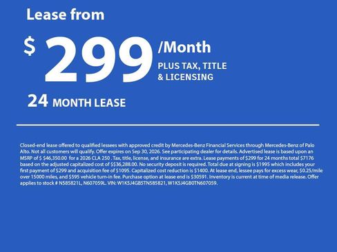 Used 2026 Mercedes-Benz CLA 250 image 2