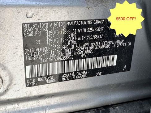 Used 2023 Toyota RAV4 XLE w/ Convenience Package AWD/4WD image 38