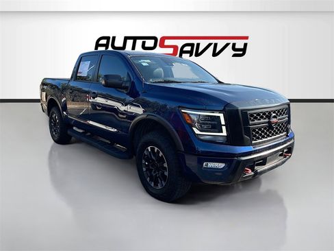 Used 2021 Nissan Titan PRO-4X w/ Off Road Protection Package image 1