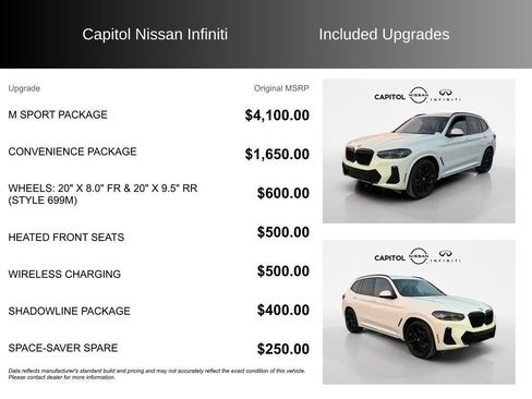 Used 2023 BMW X3 sDrive30i w/ M Sport Package image 9