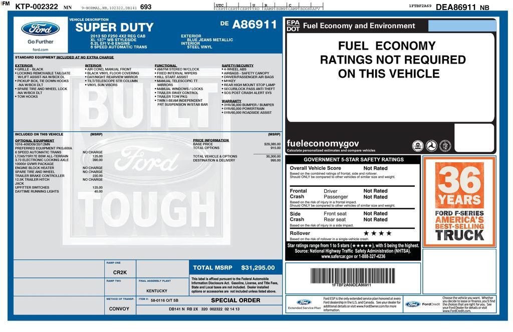 Used 2013 Ford F250 XL RWD image 2