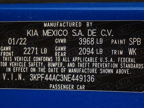 Used 2022 Kia Forte GT w/ GT Technology Package image 30