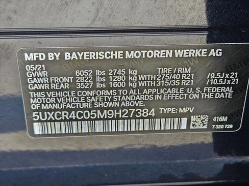 Used 2021 BMW X5 sDrive40i w/ M Sport Package RWD image 23