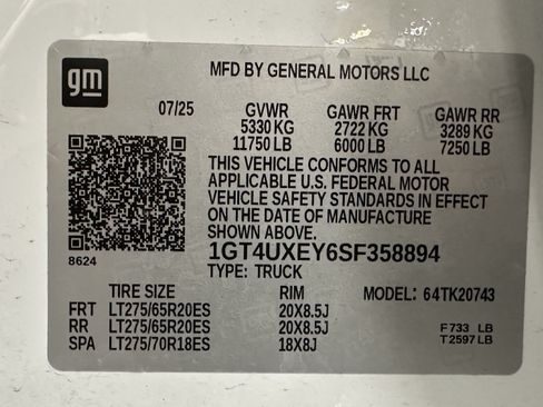 Used 2025 GMC Sierra 2500 Denali Ultimate w/ Max Trailering Package AWD/4WD image 33