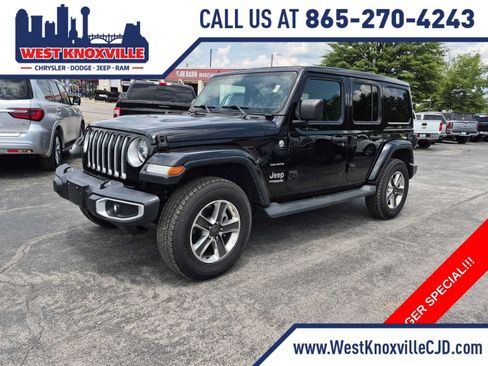 Certified 2019 Jeep Wrangler Unlimited Sahara AWD/4WD image 1