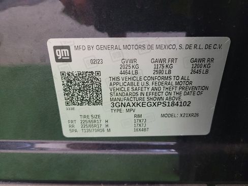 Used 2023 Chevrolet Equinox LT image 33