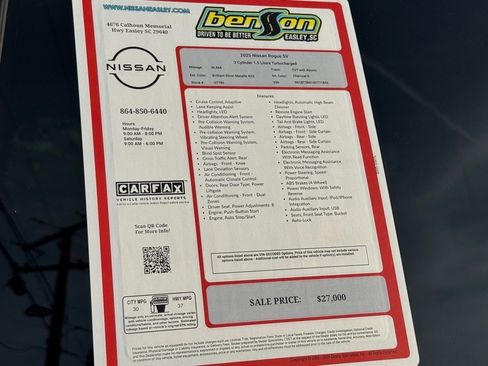 Certified 2025 Nissan Rogue SV image 27