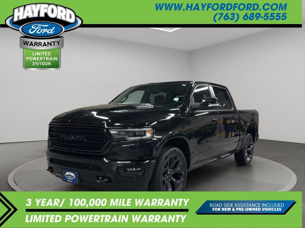 Used 2021 RAM 1500 Limited w/ Night Edition AWD/4WD image 1