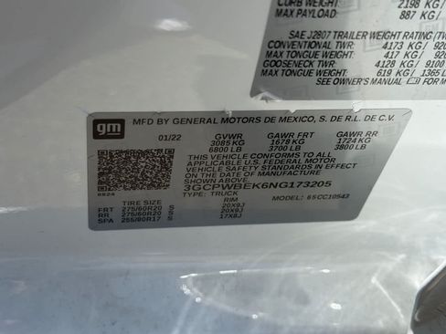 Used 2022 Chevrolet Silverado 1500 Custom RWD image 30