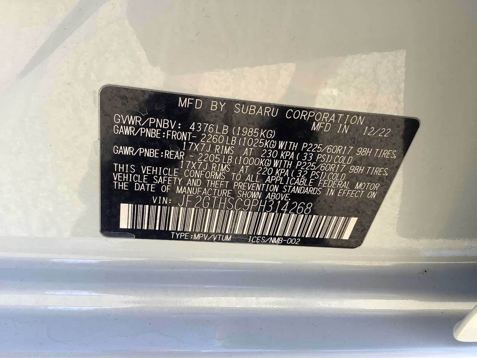 Used 2023 Subaru Crosstrek 2.5i Sport AWD/4WD image 21