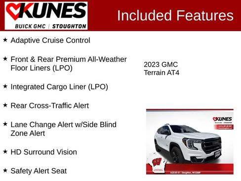 Used 2023 GMC Terrain AT4 w/ Tech Package AWD/4WD image 3