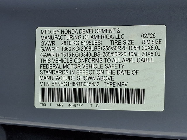 Used 2026 Honda Pilot Elite image 28