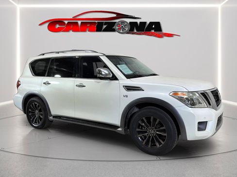 Used 2017 Nissan Armada Platinum RWD image 2