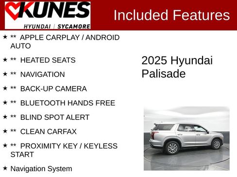 Used 2025 Hyundai Palisade SEL AWD/4WD image 2