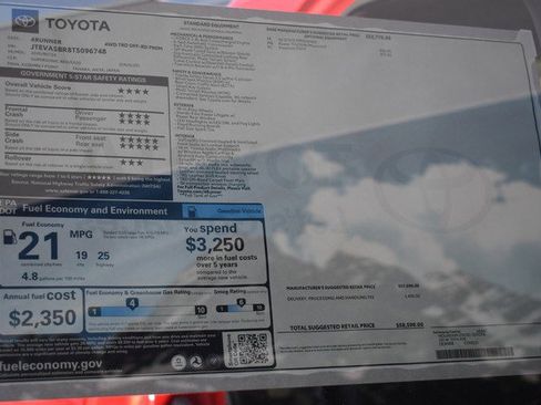 New 2026 Toyota 4Runner TRD Off-Road Premium image 15