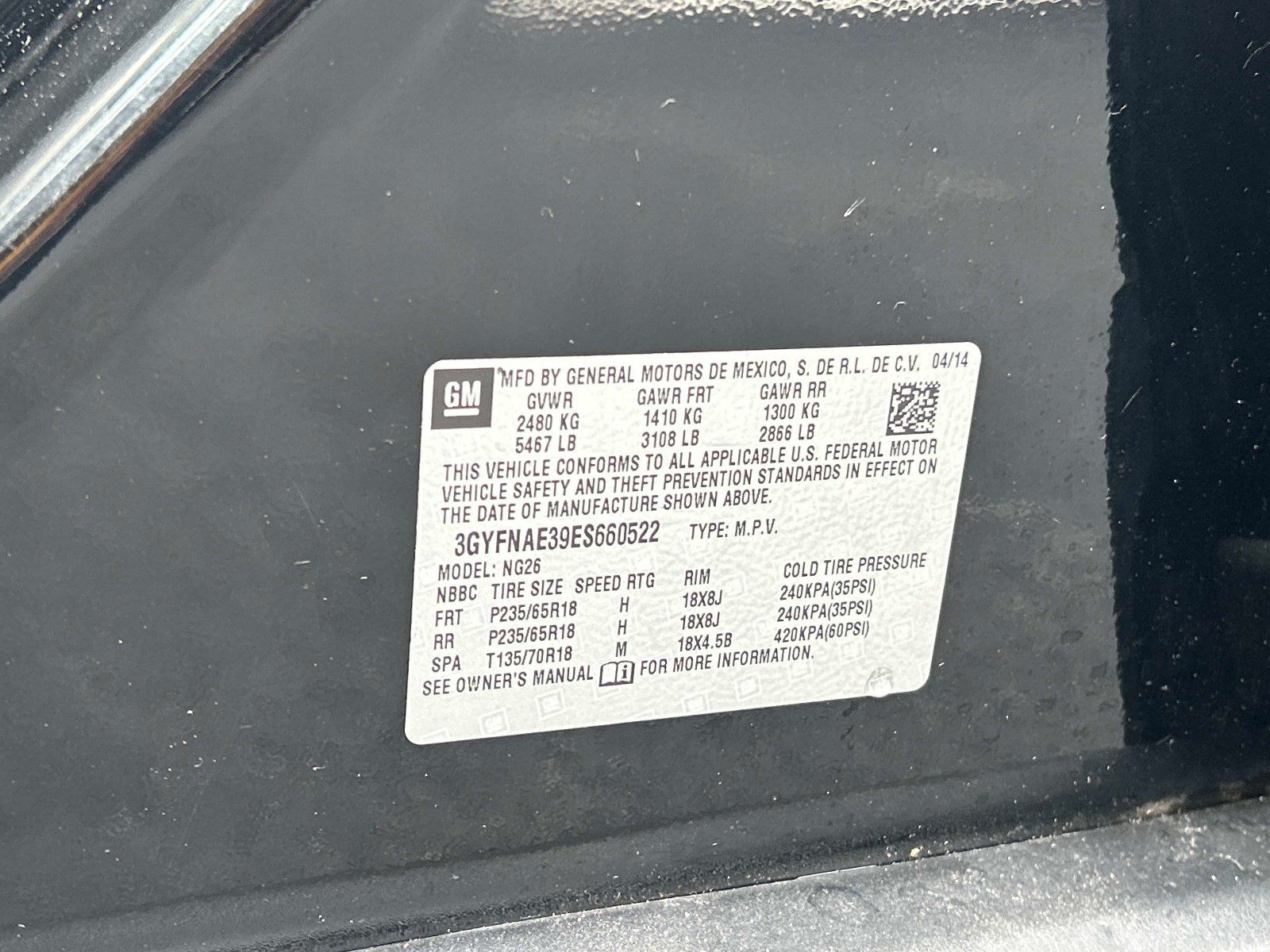 Used 2014 Cadillac SRX FWD image 10
