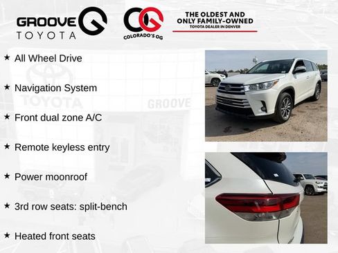 Used 2018 Toyota Highlander XLE AWD/4WD image 4
