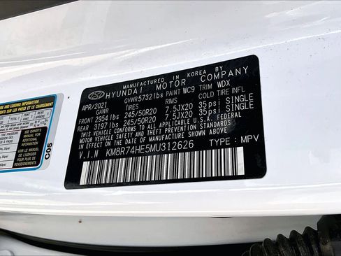 Used 2021 Hyundai Palisade Calligraphy image 37