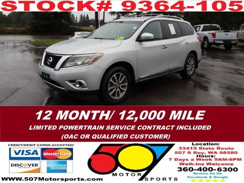 Used 2014 Nissan Pathfinder SL image 2