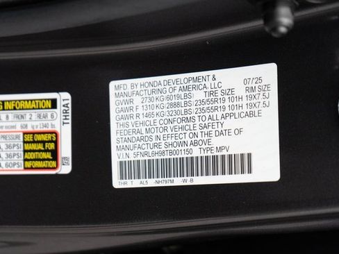 New 2026 Honda Odyssey Elite image 31