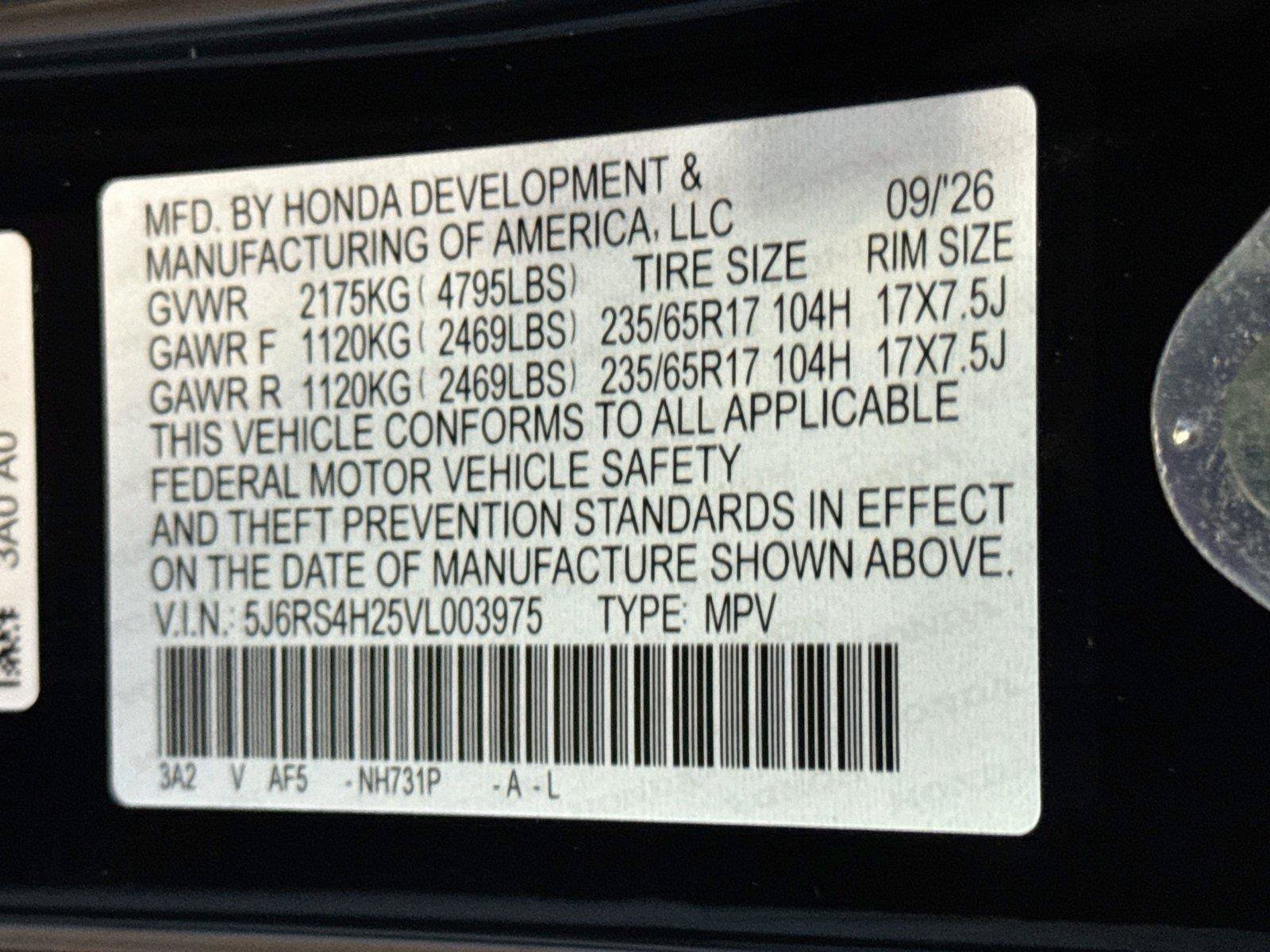New 2027 Honda CR-V LX image 21