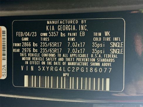 Used 2023 Kia Sorento LX image 27