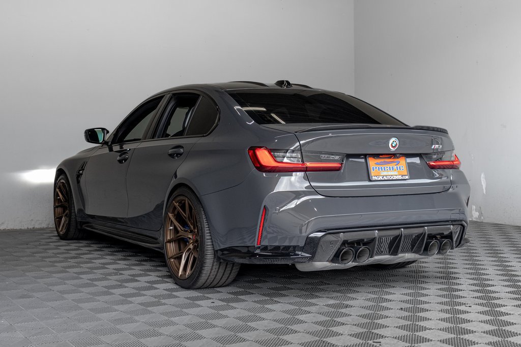Used 2023 BMW M3 w/ M Carbon Exterior Package RWD image 18