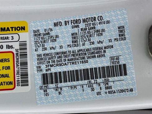 New 2026 Ford Bronco Sport Badlands w/ Badlands Tech Package image 34