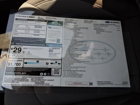 New 2026 Subaru Crosstrek 2.5i AWD/4WD image 40