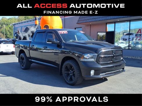 Used 2017 RAM 1500 Sport w/ Quick Order Package 26Q Night image 2